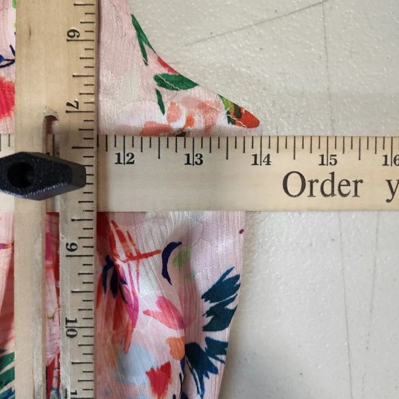 NSR‎ Women's Teddi Floral Blouson Strappy Dress In Multi Size M NWT - Picture 12 of 12